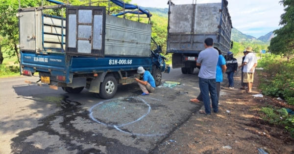 Gia Lai: 2 xe tải va chạm khiến 1 phụ xe tử vong