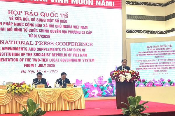 Công bố vận hành tổ chức bộ máy mới theo mô hình chính quyền địa phương 2 cấp từ 1/7/2025