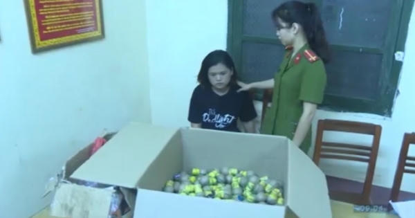 Thái Nguyên: Bắt nữ đối tượng vận chuyển pháo nổ