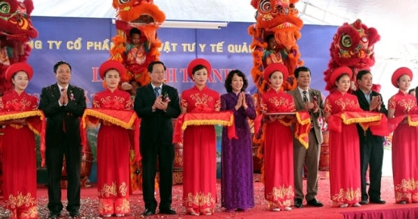 Quảng Ninh có Nhà máy sản xuất thuốc nguồn gốc dược liệu đầu tiên