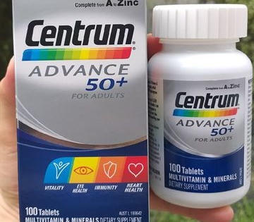 Cục An toàn thực phẩm: Cảnh báo Thực phẩm bảo vệ sức khỏe Centrum quảng cáo sai