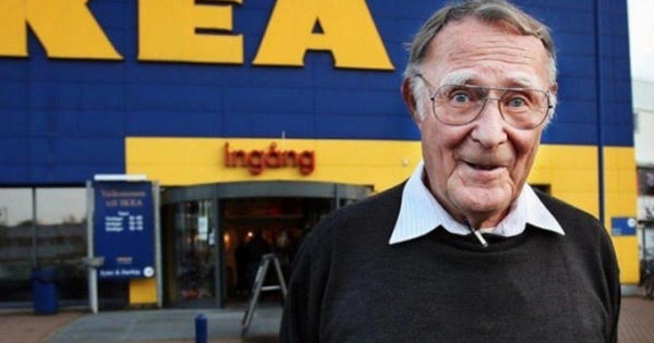 Tỷ phú Ingvar Kamprad- Từ 2 bàn tay trắng thành lập đế chế đồ gỗ IKEA