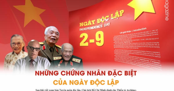 Những chứng nhân đặc biệt của ngày độc lập