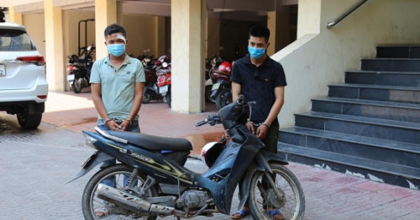 Vĩnh Phúc: Bắt giữ 2 đối tượng nghiện ma túy cướp giật tài sản người đi đường