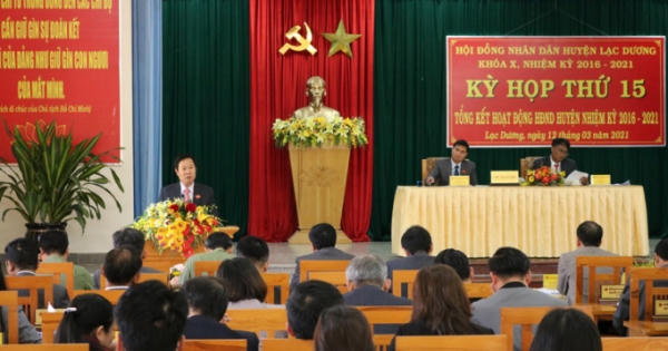 Lâm Đồng: Hội đồng nhân dân huyện Lạc Dương khóa X họp kỳ thứ 15