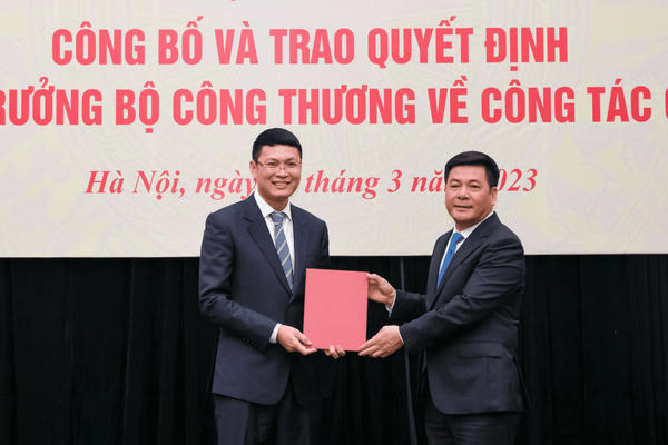 Điều động, bổ nhiệm tân Cục trưởng Cục Phòng vệ thương mại