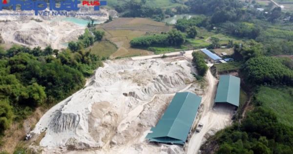 Tuyên Quang: Sau chỉ đạo của UBND huyện Sơn Dương, Công ty Lộc phát vẫn khai thác Cao lanh rầm rộ