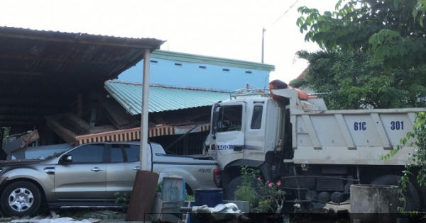 Bình Dương: Xe ben "điên" tông liên hoàn, 1 người tử vong