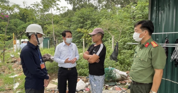 Cưỡng chế kiểm đếm bắt buộc để thực hiện dự án công viên vui chơi giải trí thành phố Vĩnh Yên Cưỡng chế kiểm đếm bắt buộc để thực hiện dự án công viên vui chơi giải trí thành phố Vĩnh Yên