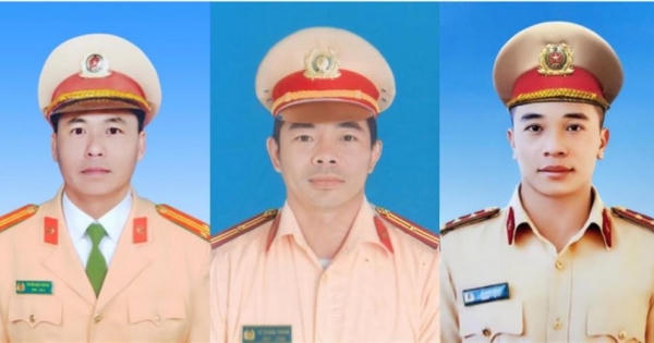 Cấp bằng Tổ quốc ghi công cho 3 CSGT hy sinh trong vụ sạt lở đèo Bảo Lộc Cấp bằng Tổ quốc ghi công cho 3 CSGT hy sinh trong vụ sạt lở đèo Bảo Lộc