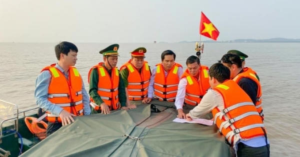 Hải Phòng: Cưỡng chế các hộ dân nuôi ngao trái phép