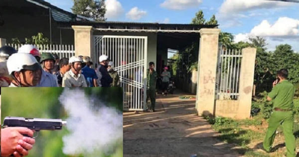 Nghi án người đàn ông dùng súng AK bắn người tình rồi tự sát nhưng bất thành