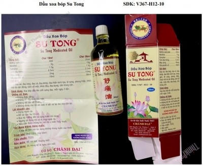 Bộ Y tế: Phát hiện 3 loại dầu xoa bóp giả ở TP.HCM