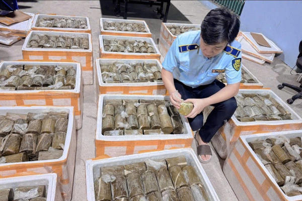 Thu giữ, tiêu huỷ 1 tấn chả chay không rõ nguồn gốc tại Phú Yên