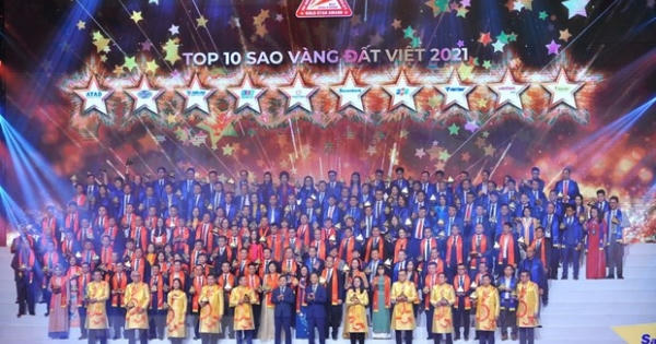 Trao giải thưởng Sao Vàng đất Việt: Tôn vinh 200 thương hiệu Việt Nam Trao giải thưởng Sao Vàng đất Việt: Tôn vinh 200 thương hiệu Việt Nam