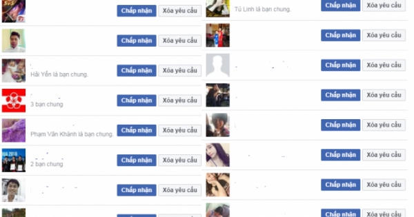 Người dùng Facebook cảm thấy khó chịu vì bị kết bạn hàng loạt