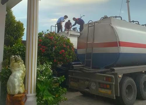 Bắt giữ 2 xe đầu kéo chở gần 80 tấn chất lỏng nghi là dầu FO không hóa đơn, chứng từ