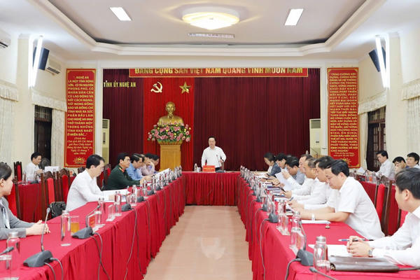 Thông qua Đề án hợp nhất Báo Nghệ An và Đài PT-TH tỉnh