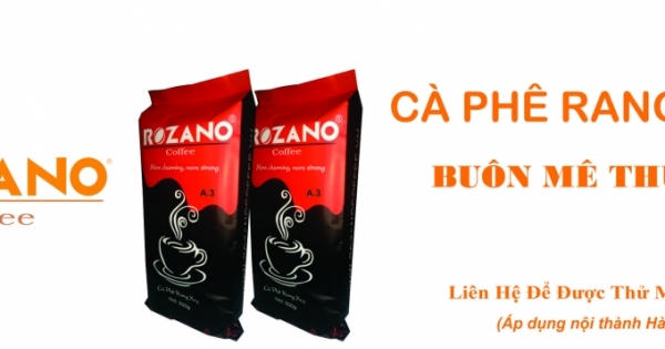 ROZANO coffee khuyến mại khủng