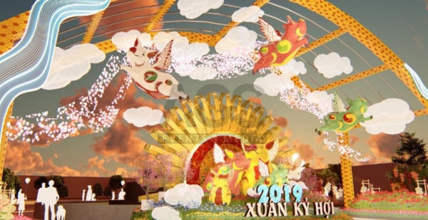 Tết về Sun World Halong Complex, chiêm ngưỡng thiên đường hoa đẹp như mơ