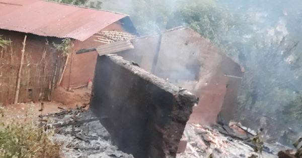 Hà Giang: Giải cứu 2 đứa trẻ thoát khỏi ngôi nhà hỏa hoạn