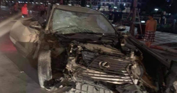 [Clip]: Hiện trường vụ Lexus gây tai nạn khiến nữ công an tử vong tại Hải Phòng