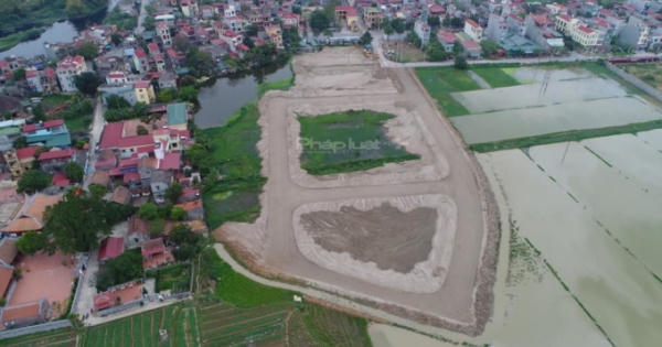 Dự án khu nhà ở Vạn An: Chủ đầu tư chỉ được bán đất cho người dân khi xây dựng xong hạ tầng