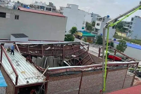 Thông tin mới nhất vụ sập nhà đang xây ở Thái Bình khiến nhiều người thương vong
