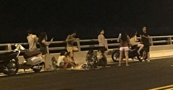 Vi phạm nhan nhản trên cầu vượt biển dài nhất Việt Nam