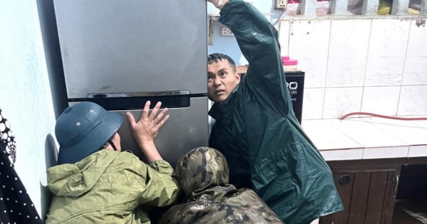 Lâm Đồng: Trắng đêm giúp dân chống ngập lụt, lũ quét, sạt lở đất