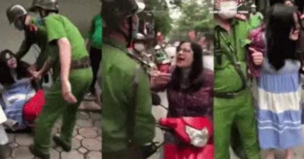 Công an vào cuộc xác minh clip người phụ nữ đầu trần la hét - "Biết tao là ai không?"
