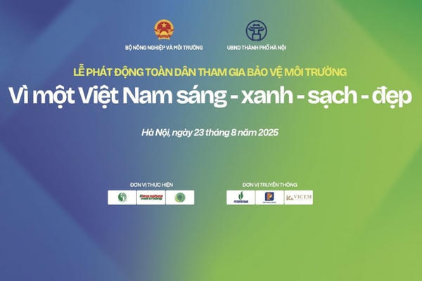 Hà Nội tổ chức Lễ phát động Toàn dân tham gia bảo vệ môi trường