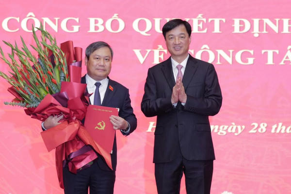 Bí thư Tỉnh ủy Quảng Ninh Vũ Đại Thắng được giới thiệu bầu làm Phó Bí thư Thành ủy Hà Nội