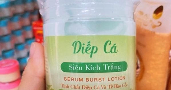Thu hồi serum kích trắng của Công ty mỹ phẩm Coselvina
