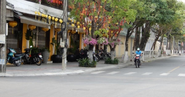 Phố xá thoáng đãng sau lệnh cách ly toàn xã hội