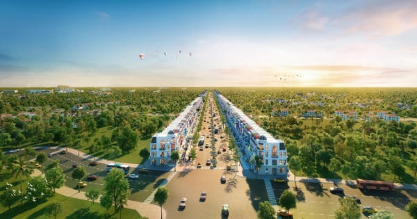 Giữa biến động thị trường, shophouse Long An là “cửa sáng” cho nhà đầu tư