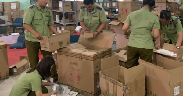 Thu giữ kho thiết bị nhập lậu thuộc Công ty Mimiso