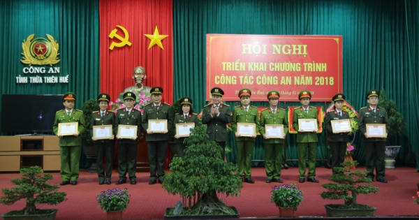 Công an Thừa Thiên - Huế triển khai công tác năm 2018