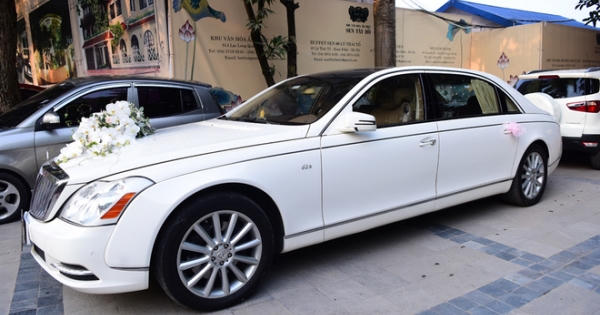 Thành Trung rước dâu bằng xe 14 tỷ đồng