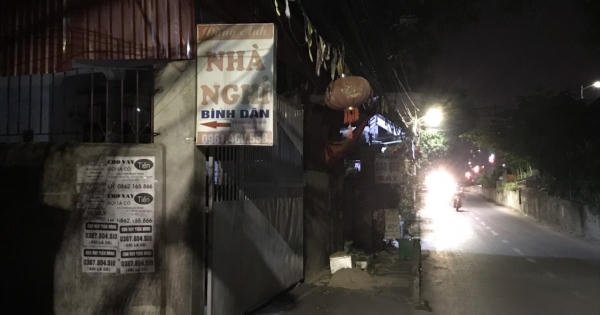 Nghi phạm đâm chết người đàn ông lạ vào nhà nghỉ cùng vợ mình đã ra đầu thú