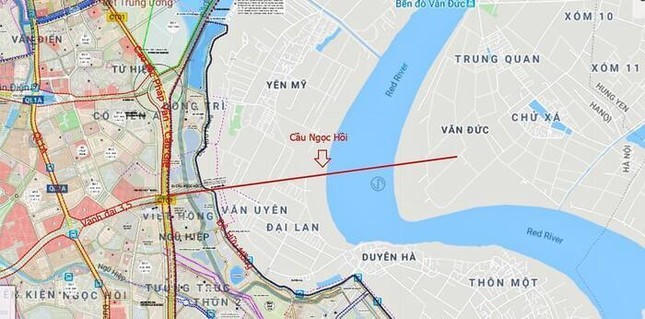 Hưng Yên chấp thuận Hà Nội làm chủ đầu tư cầu Ngọc Hồi gần 12.000 tỷ đồng Hưng Yên chấp thuận Hà Nội làm chủ đầu tư cầu Ngọc Hồi gần 12.000 tỷ đồng