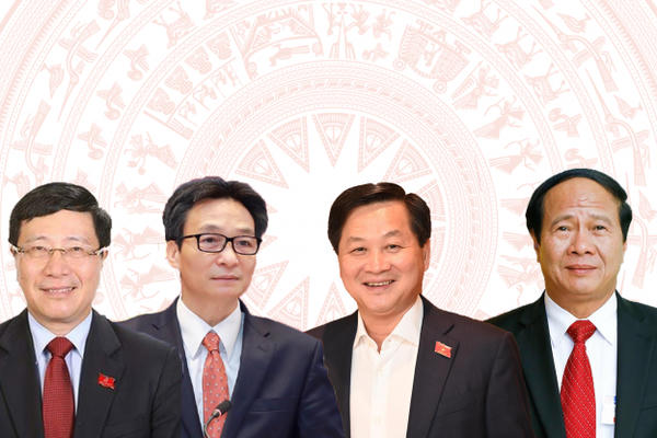 Quốc hội phê chuẩn 4 Phó thủ tướng, các thành viên Chính phủ nhiệm kỳ mới