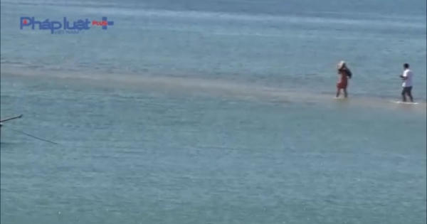 Phú Yên: Độc đáo con đường trên biển ở Vịnh Xuân Đài