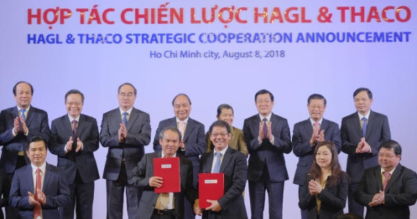 Thủ tướng hoan nghênh 'nhân duyên môn đăng hộ đối' Thaco-Hoàng Anh Gia Lai