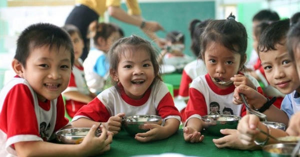 Đề xuất trường mầm non phải công khai thực đơn hàng ngày của trẻ