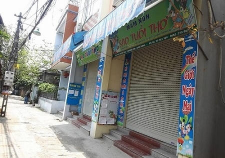 Vụ bé 15 tháng tuổi bất ngờ tử vong: Đình chỉ hoạt động cơ sở mầm non