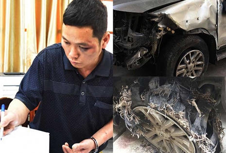 Trinh sát kể vụ đấu súng đối tượng lái xe ô tô chở 100 bánh heroin