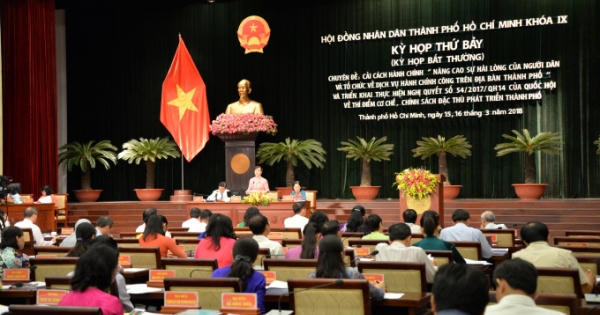 TP HCM: Cải cách hành chính, nâng cao sự hài lòng của người dân và tổ chức về dịch vụ hành chính công