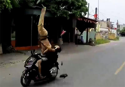 Thông tin mới nhất vụ CSGT bị "quái xế" đâm xuất huyết não, vỡ cột sống cổ