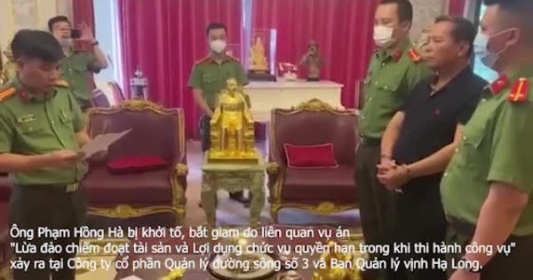Video: Nguyên Chủ tịch TP Hạ Long nói gì sau khi nghe lệnh bắt giữ và khám xét?